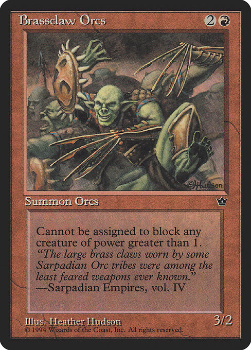 Orcs da Garra de Bronze — Fallen Empires 49d