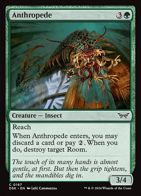 Anthropede — Duskmourn: House of Horror 167