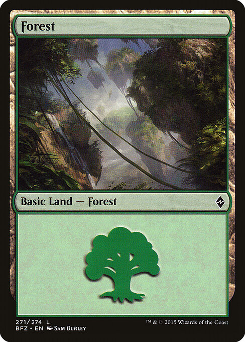 Floresta — Battle for Zendikar 271a