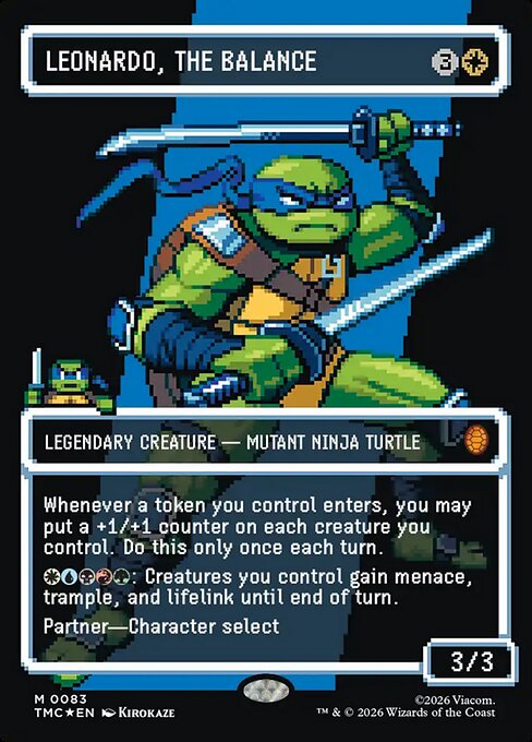 Leonardo, the Balance — Teenage Mutant Ninja Turtles Eternal 83