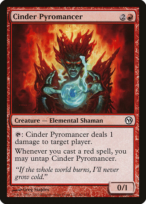 Piromante Cinzeríneo — Duels of the Planeswalkers 41