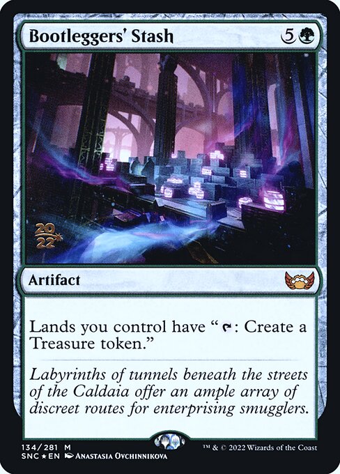 Estoque do Contrabandista — Streets of New Capenna Promos 134s