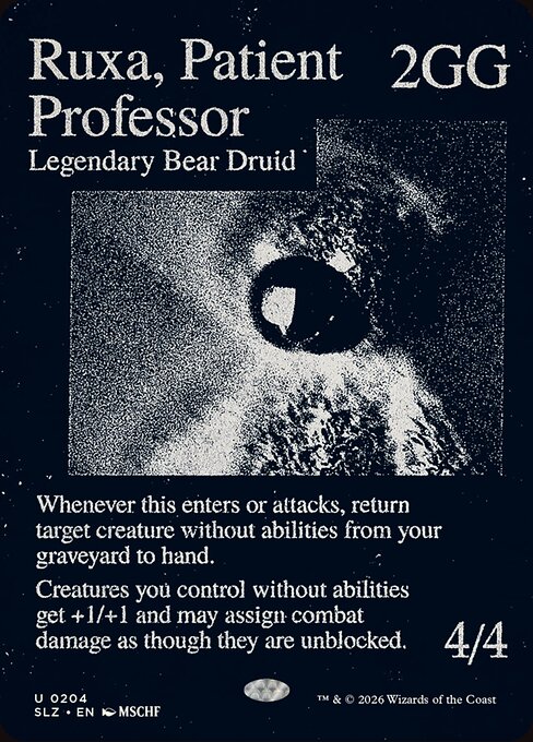 Ruxa, Professor Paciente — The Zeta Set 204