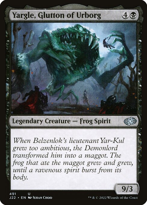 Yargle, Glutão de Urborg — Jumpstart 2022 491
