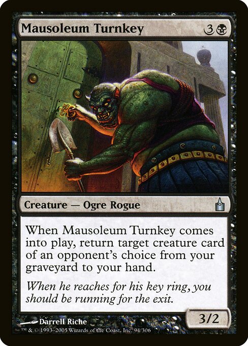 Carcereiro do Mausoléu — Ravnica: City of Guilds 94