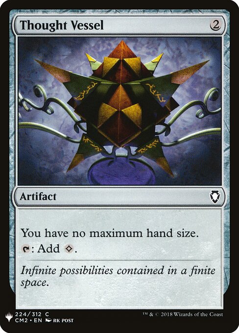 Receptáculo de Pensamentos — The List CM2-224