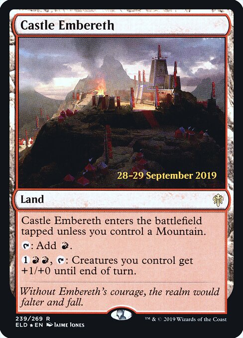 Castelo de Brasoreth — Throne of Eldraine Promos 239s