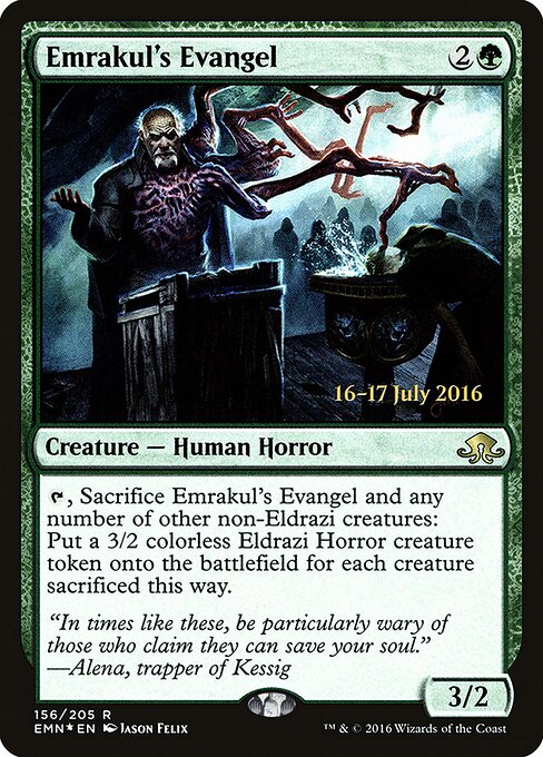 Missionário de Emrakul — Eldritch Moon Promos 156s