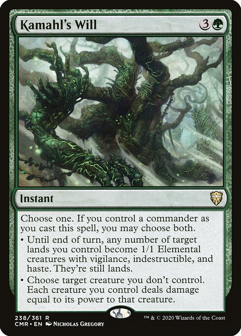 Vontade de Kamahl — Commander Legends 238