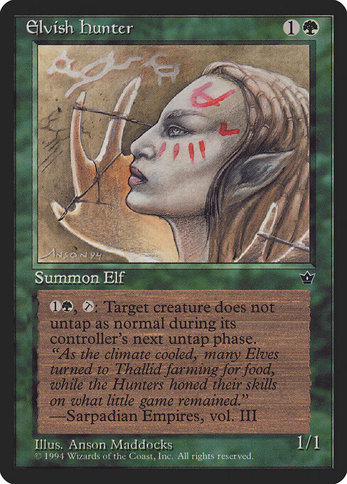 Elvish Hunter — Fallen Empires 67b