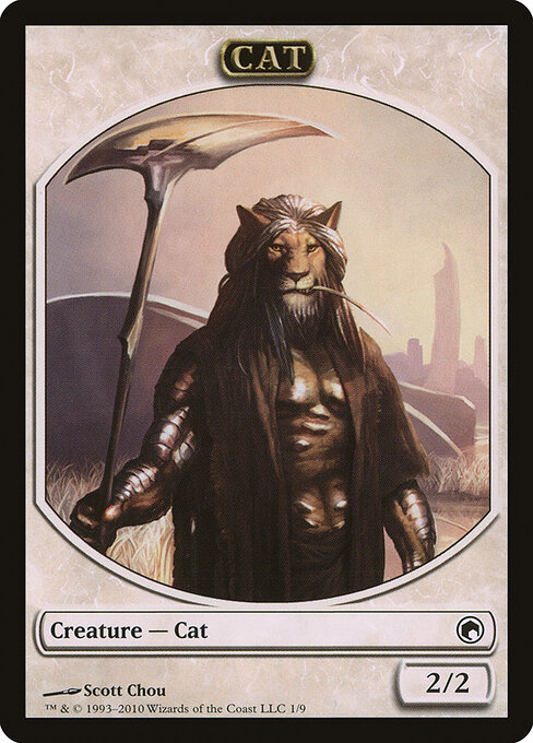 Cat — Scars of Mirrodin Tokens 1