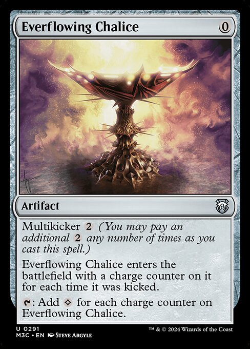 Cálice do Fluxo Perene — Modern Horizons 3 Commander 291