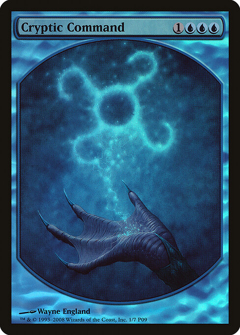 Comando Críptico — Magic Player Rewards 2009 1