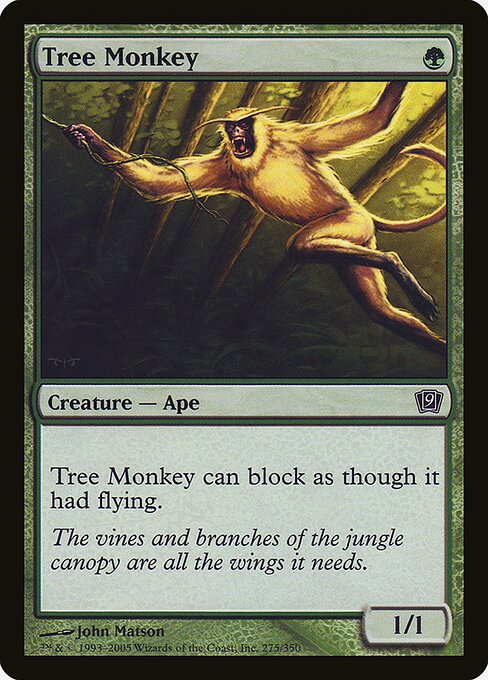 Macaco Arbóreo — Ninth Edition 275★