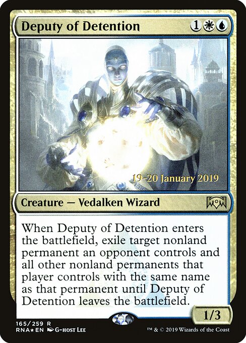 Assistente de Detenções — Ravnica Allegiance Promos 165s