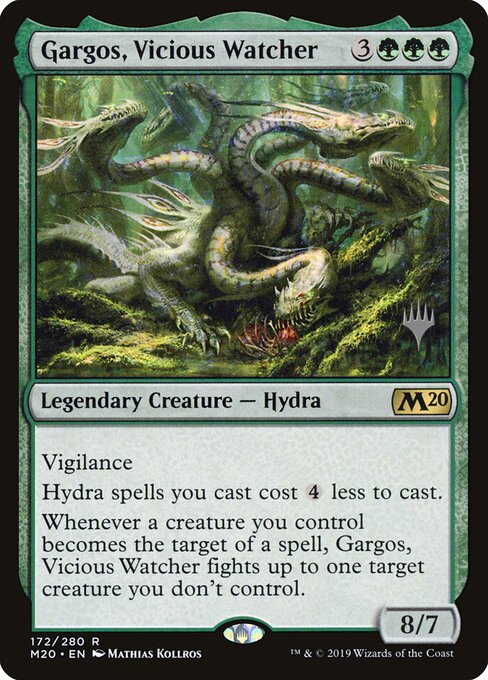 Gargos, Vigilante Pravo — Core Set 2020 Promos 172p