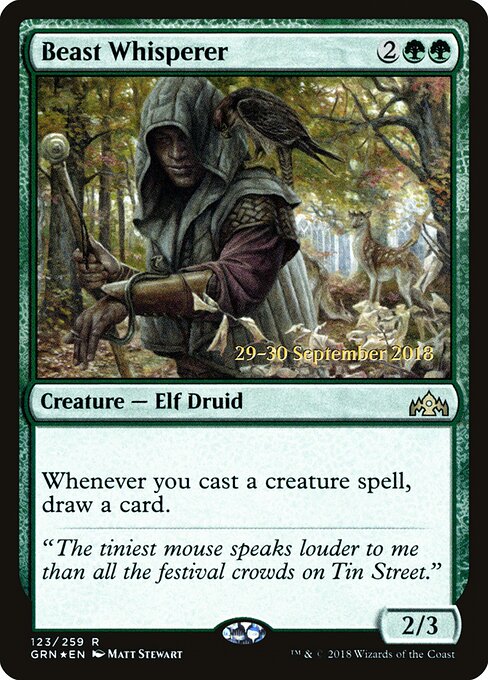 Encantador de Feras — Guilds of Ravnica Promos 123s