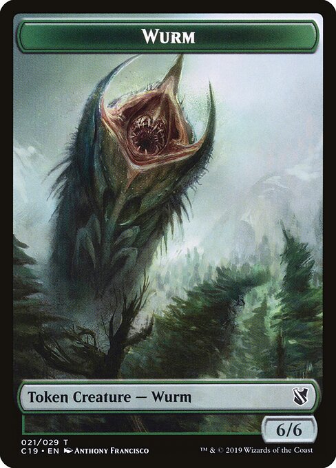 Wurm — Commander 2019 Tokens 21