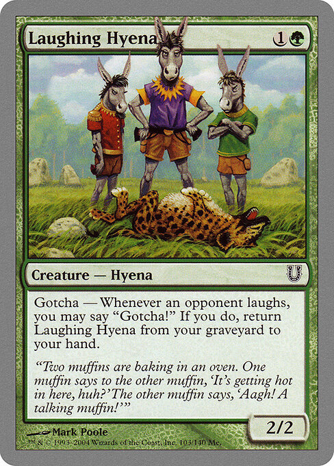 Laughing Hyena — Unhinged 103