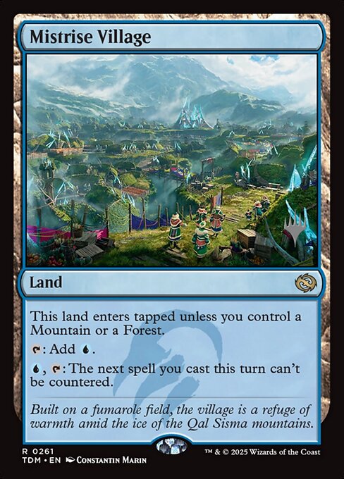 Mistrise Village — Tarkir: Dragonstorm Promos 261p
