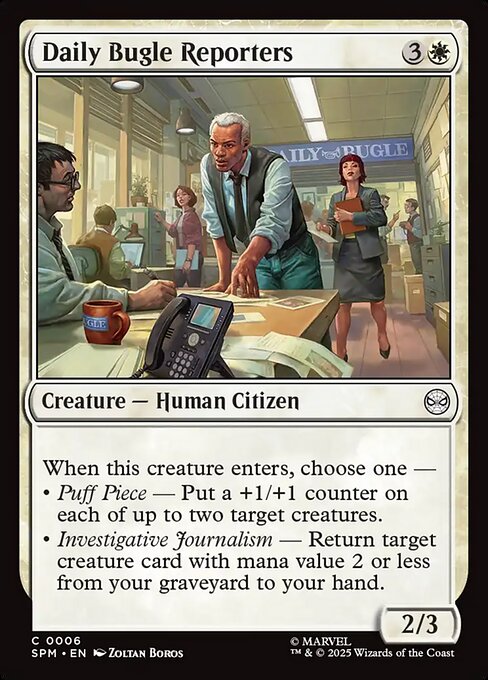 Daily Bugle Reporters — Marvel's Spider-Man 6