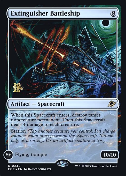 Extinguisher Battleship — Edge of Eternities Promos 242s