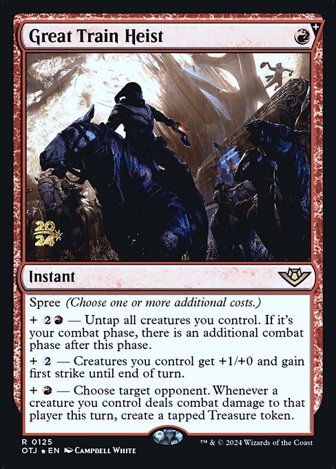 O Grande Assalto ao Trem — Outlaws of Thunder Junction Promos 125s