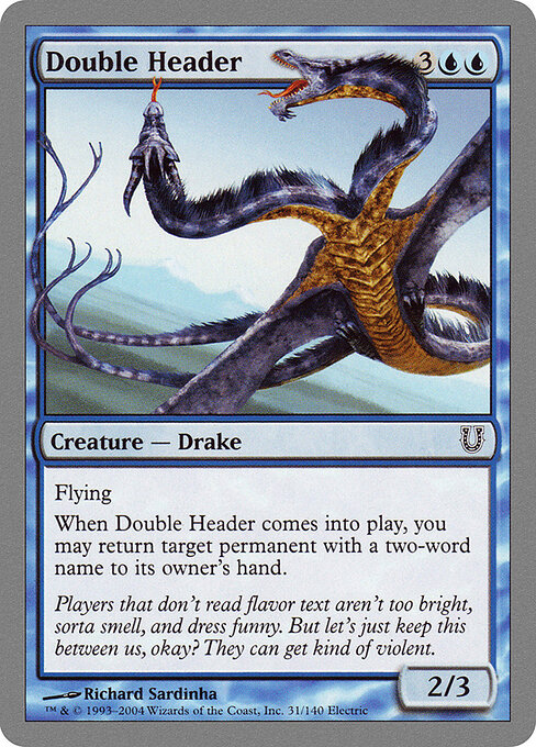 Double Header — Unhinged 31