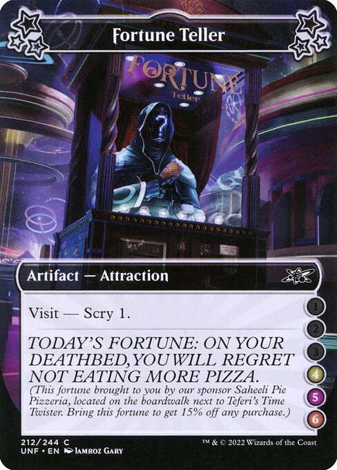 Fortune Teller — Unfinity 212f