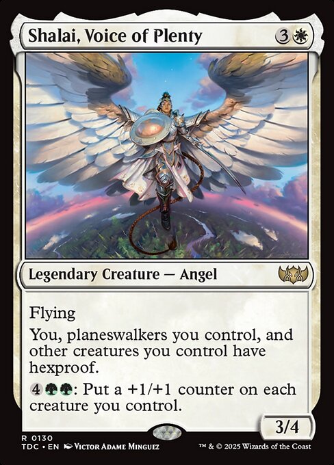 Shalai, Voz da Abundância — Tarkir: Dragonstorm Commander 130