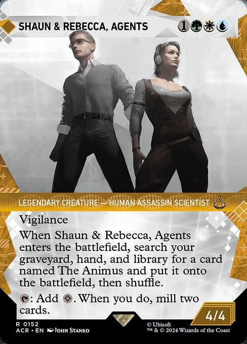 Shaun & Rebecca, Agents — Assassin's Creed 152