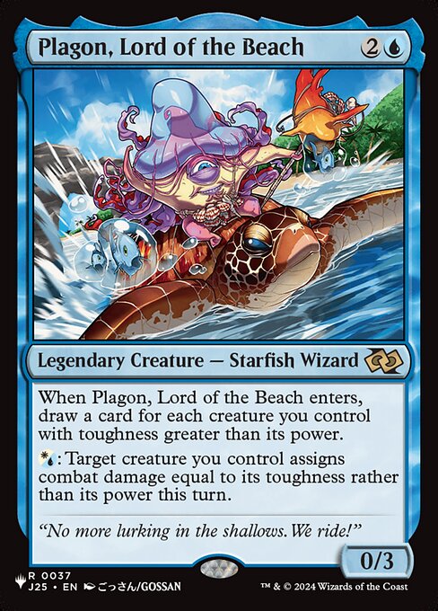 Plagon, Lord of the Beach — The List J25-37