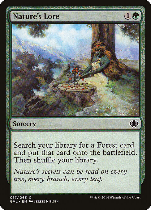 Sabedoria da Natureza — Duel Decks Anthology: Garruk vs. Liliana 17