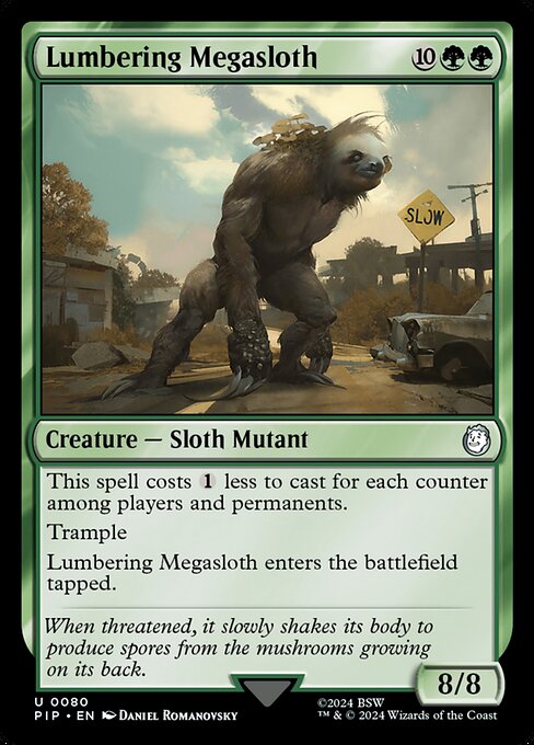 Lumbering Megasloth — Fallout 80