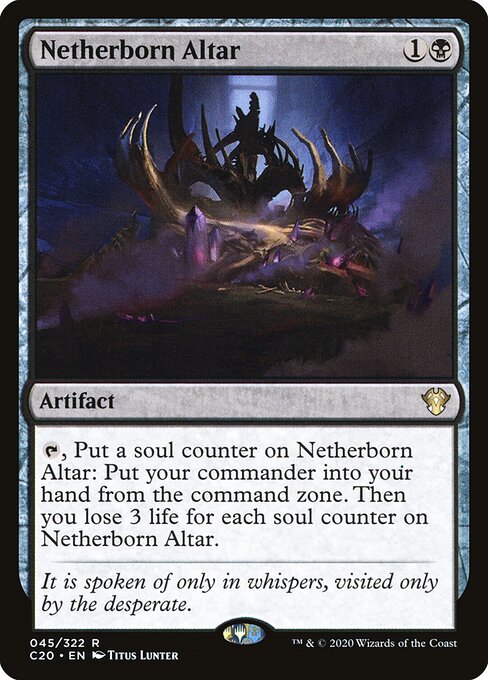 Altar do Submundo — Commander 2020 45