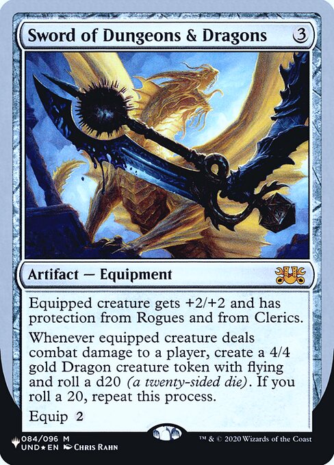 Sword of Dungeons & Dragons — The List (Unfinity Foil Edition) 61