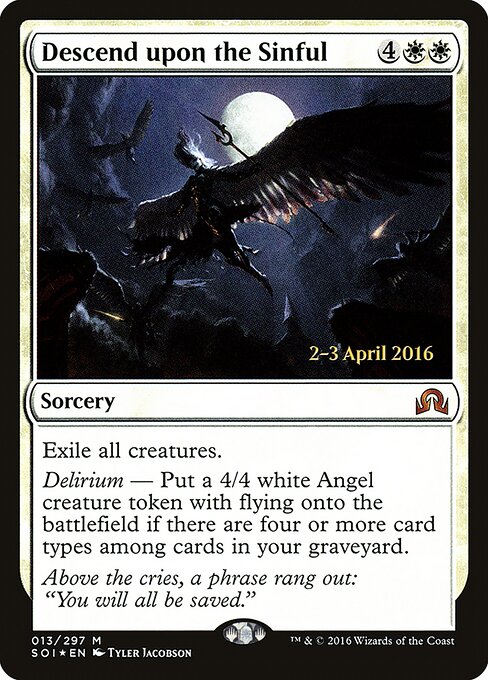 Cair sobre os Pecadores — Shadows over Innistrad Promos 13s