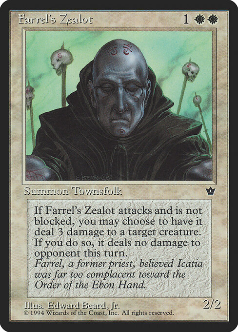 Farrel's Zealot — Fallen Empires 3c
