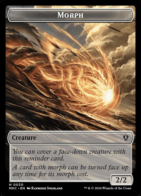 Morph — Murders at Karlov Manor Commander Tokens 30