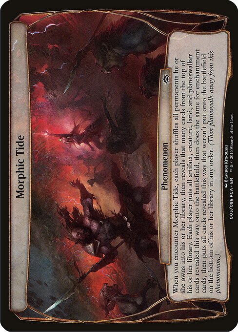 Morphic Tide — Planechase Anthology Planes 3