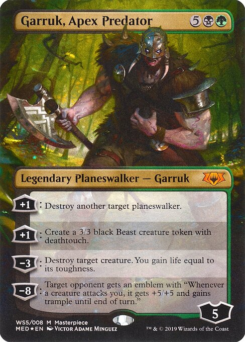 Garruk, Predador Supremo — Mythic Edition WS5