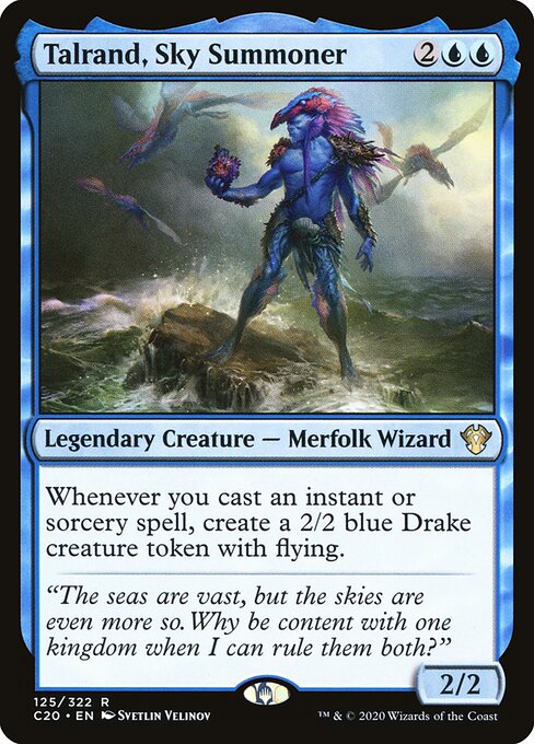 Talrand, Invocador Celeste — Commander 2020 125