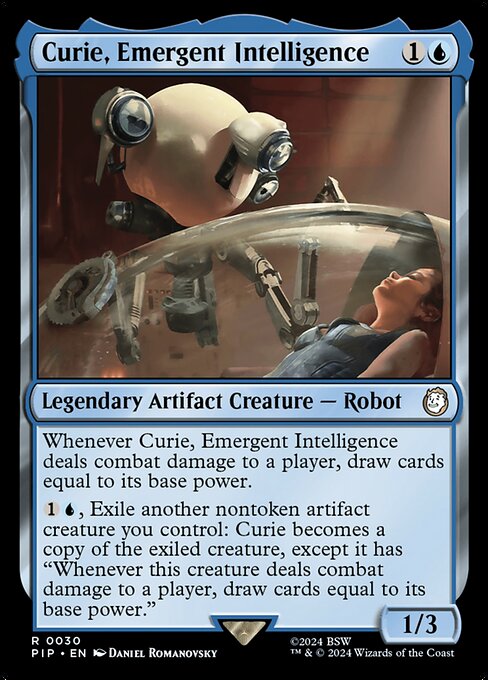 Curie, Emergent Intelligence — Fallout 30