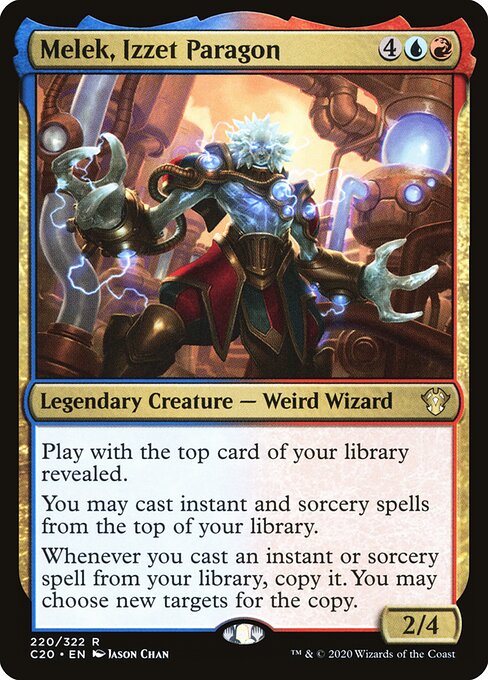 Melek, Paradigma dos Izzet — Commander 2020 220