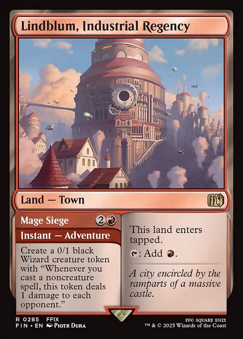 Lindblum, Industrial Regency // Mage Siege — Final Fantasy 285