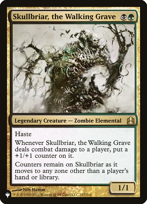 Skullbriar, the Walking Grave — The List CMD-227