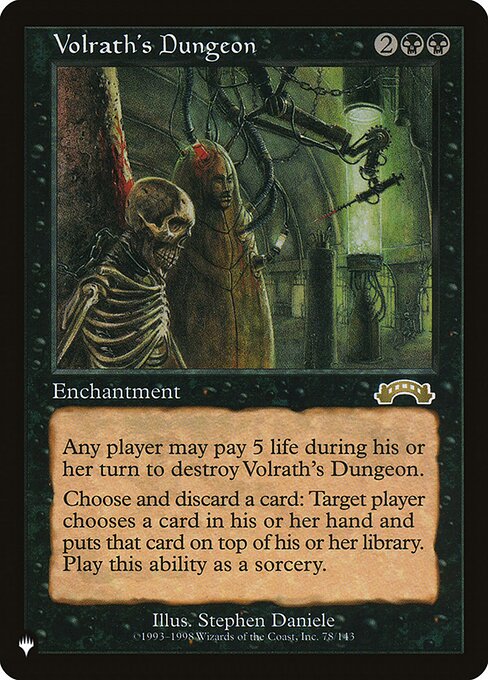 Masmorra de Volrath — The List EXO-78