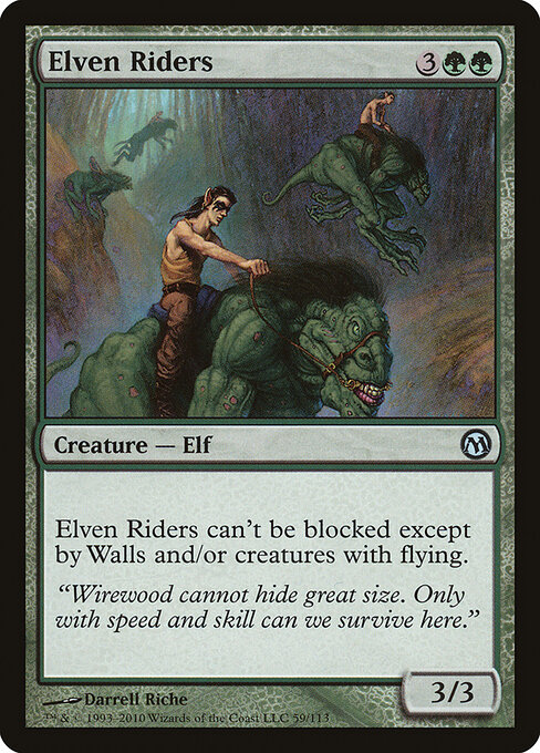 Ginetes Élficos — Duels of the Planeswalkers 59