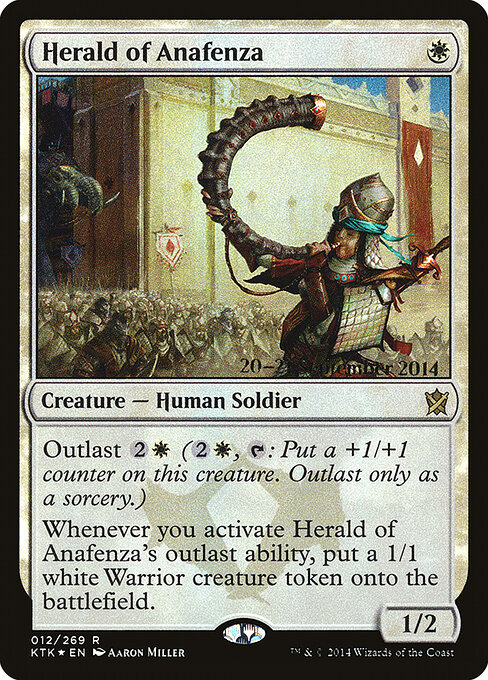 Arauto de Anafenza — Khans of Tarkir Promos 12s