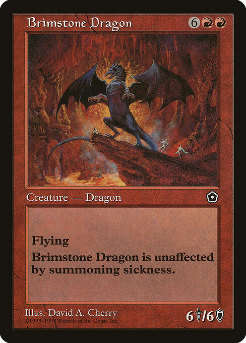 Brimstone Dragon — Portal Second Age 92